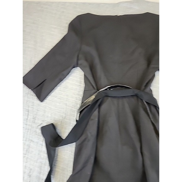 Pendleton Petite Black Dress Womens Size 10 - 100% Virgin Wool USA Made - Picture 7 of 9